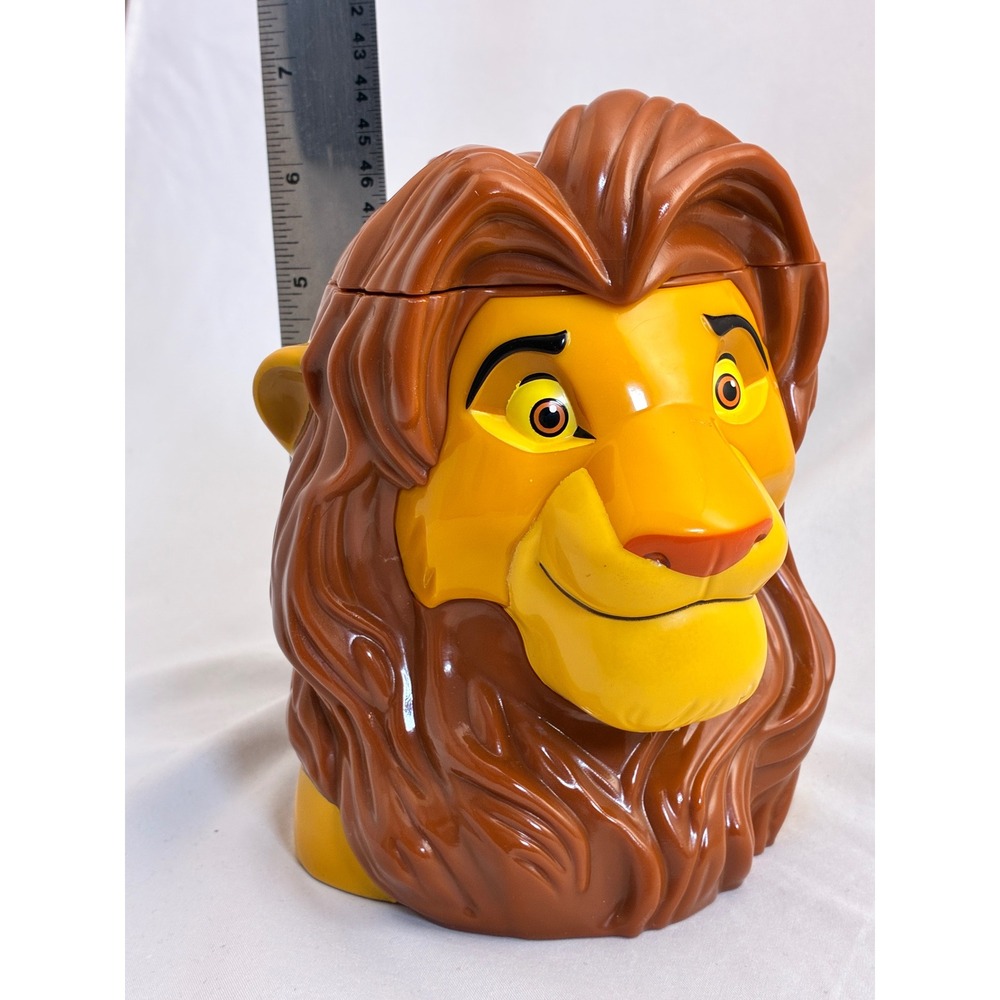 Disney The Lion King Simba Plastic Mug Cup 20.5 oz Sipper Collectible - Picture 8 of 11